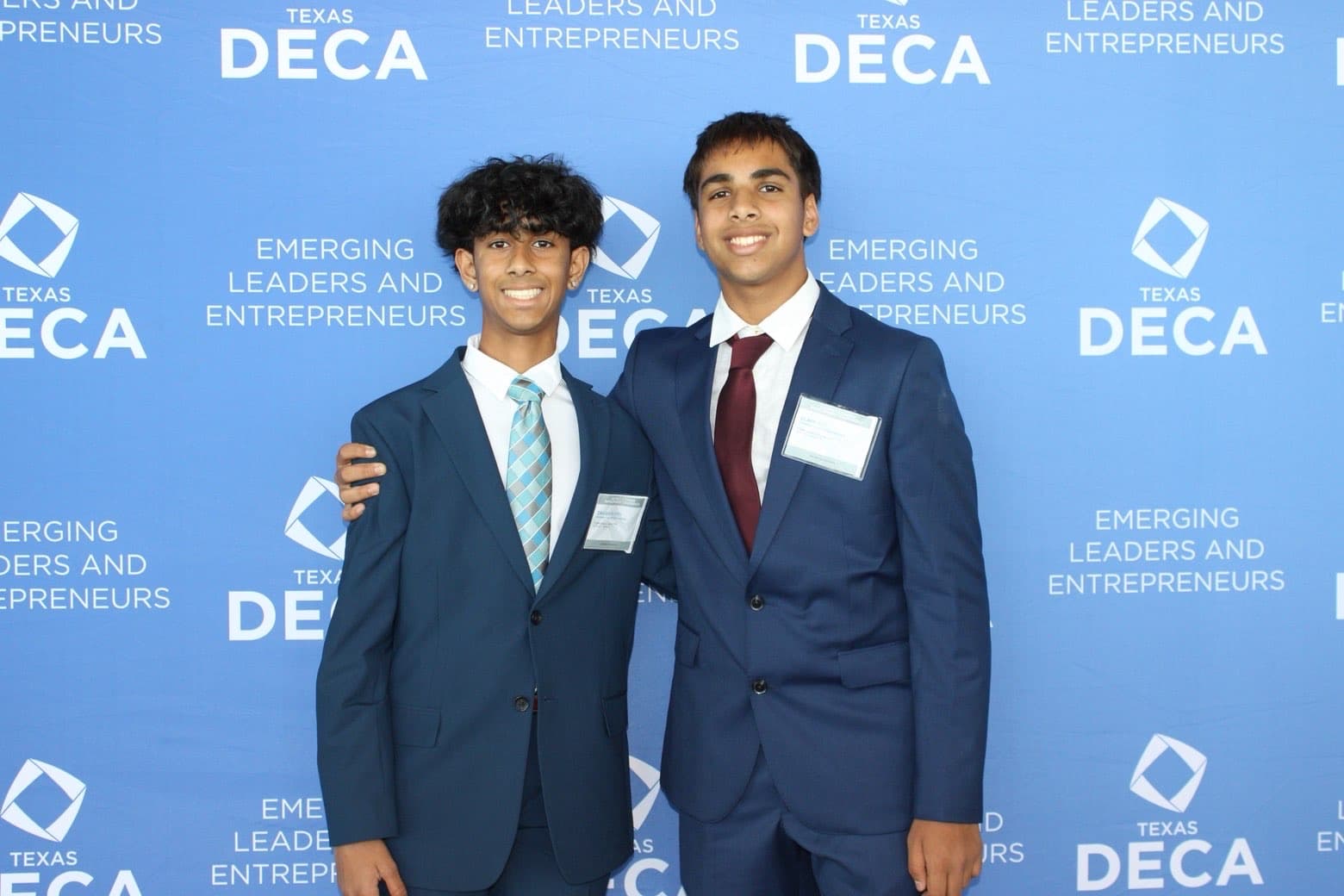 Elahi Ali at Texas DECA competition